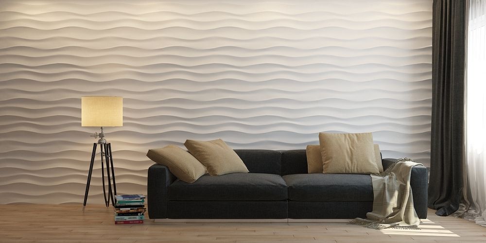 Wave Horizontal 3D Wall Panels